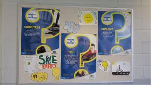 HBS bulletin board 